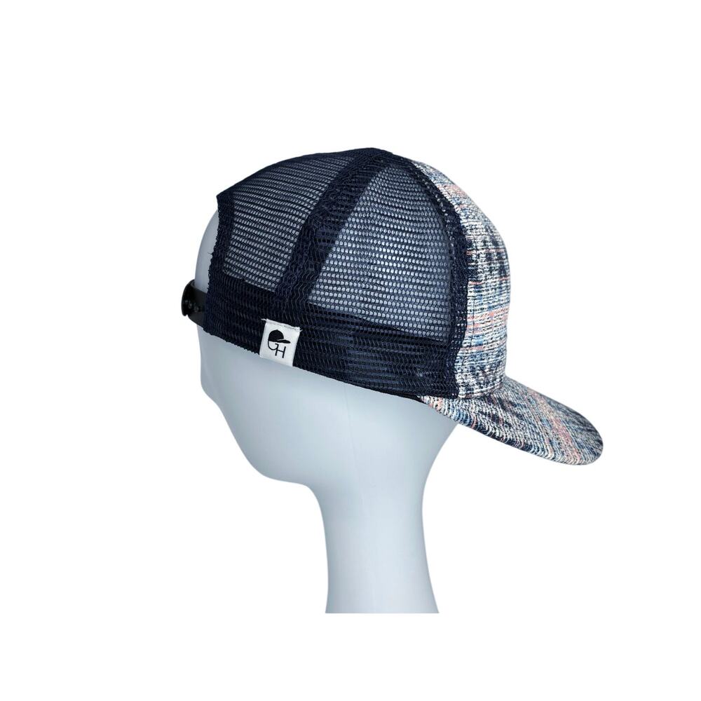 George Hats Blue Serape Trucker Hat Panel Cap KIDS YOUTH 3-5 YO 50+ UPF Dadlike - Picture 7 of 11